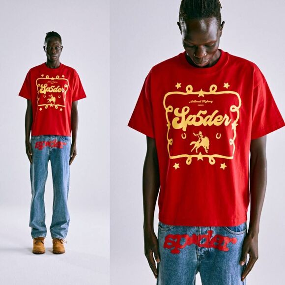 SP5DER RODEO POSTER TEE S - Picture 1 of 8